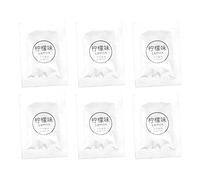 Car Fragrance Replacement Tablets Premium Long Lasting Air Freshener Refill Tablets For Car Home Office 6 Pack PE Material (Lemon Flavor)
