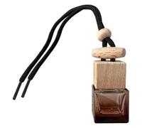 Car Fragrances Bottles - Empty CarFreshener Bottles, Car aromaa Pendant Reservoir Charms | Refillable Crystal Cabin Accessory, esentiall Oil Container For Dashboard Display For Sedans Trucks SUVs