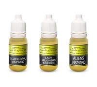 Car-Fragrances (Pack of 3) *10ml Oil Refill Scent Lady Million Inspired, Alien, Black Opiu Suitable for CAR Diffuser, USB diffusers,Candle Scented Making Wax Melts Diffuser Reed