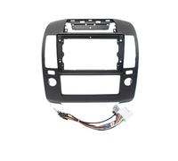 Car Frame Fascia Adapter Android Radio Dash Fitting Panel Kit Fit For Nissan Navara D40 Frontier Pathfinder Frame Navigation Fascia Trim(Full Set A Mod Black)