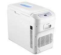 Car Freezer Compact Refrigerator 28L Large-Capacity Silent and Small Mini Freeze Car Fridge for Household Car Cooling and Heating 65W 12V 24V 220V (Color : White Size : 285000cm)