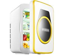 Car Freezer Compact Refrigerator Low-Noise Car Refrigerator for Dormitory Heating and Cooling 22L Energy-Saving Mini Refrigerator for Household Cars 220V 12V