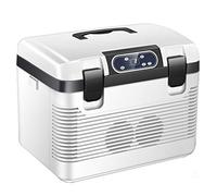 Car Freezer Portable Refrigerator,Large-capacity Car Mini Fridge, Dual-use Heating And Freezing Car Fridge For Car And Home, 12v24v Silent RV Refrigerator (Color : White, Size : 45 * 32 * 34cm)