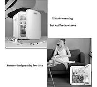 Car Freezer Portable Refrigerator,Silent Car Fridge For Dual-purpose Cooling And Heating, 22 Large-capacity Home Mini Fridge For Cars, 12V 220V (Color : Green, Size : 29 * 38.2 * 42.2cm)