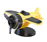 Car Freshener Solar Powered Rotating Airplane Ornament Flavoring Interior Decoration Car Accessories Fragrance