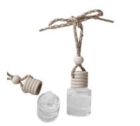 Car Fresheners Diffuser - Perfume Ornament Bottle | Rear view mirror hanging pendant, aromatherapy dispenser for auto and home, decorative oil container