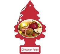 Little Trees Air Freshener Tree MTR0083 Cinnamon Apple Fragrance For Car Home Boat Caravan - Single Pack