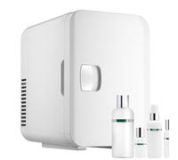 Car Fridge,Energy Saving 12 Volt Refrigerator Freezer | Versatile Portable Refrigerator for Car, Dormitories, Bedrooms, Toiletries