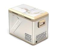 Car Fridge Portable Cooler Portable Mini Fridge Magnetic Door and Partition Design 25/35/45L Keypad Display and Light 12/24V DC 220V AC for Camping, Travel(68.7 * 40.5 * 47.50.8cm)