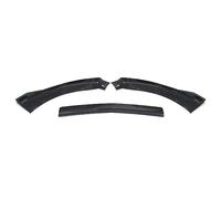 Car Front Air Spoilers 3 Pieces Car Front Bumper Canard Lip Splitter for Mustang 2015 2016 2017 2018 2019 Body Shovels Spoiler Carbon Fiber(Carbon Fiber)