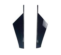 Car Front Air Spoilers For VW for Golf 8 MK8 MK VIII 20202021 2pcs/set Rear Window Side Spoiler Wing Lip Cover Trim Sticker Car Accessories(Black)