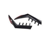 Car front and back Spoiler For Vw For Golf 8 For GTI For GTD TSI TD | Pro For Rline 2020-2023 Rear Window Side Trunk Spoiler Canard Splitter(Fiber Look)