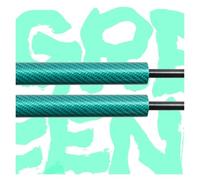 Car Front Bonnet Hood Damper For Suzuki For Hustler 2014+ Bonnet Hood Struts Lift Supports Front Cover Modify Gas Damper Spring Shock No-Drill Car Hood Lift Strut(Green Carbon Fiber)