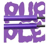 Car Front Bonnet Hood Damper For Suzuki For Hustler 2014+ Bonnet Hood Struts Lift Supports Front Cover Modify Gas Damper Spring Shock No-Drill Car Hood Lift Strut(Purple Carbon Fiber)