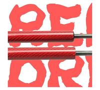 Car Front Bonnet Hood Damper For Suzuki For Hustler 2014+ Bonnet Hood Struts Lift Supports Front Cover Modify Gas Damper Spring Shock No-Drill Car Hood Lift Strut(Red Carbon Fiber)