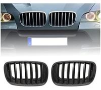 Car Front Bonnet Radiator Grill for BMW X5 X5M X6 X6M E70 E71 2007-2013 Centre Front Bumper Chrome Center Radiator Grille Bumper Centre Grille