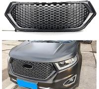 Car Front Bonnet Radiator Grill for Ford Edge 2015-2018 Centre Front Bumper Chrome Center Radiator Grille Bumper Centre Grille