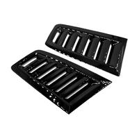 Car Front Bonnet Vent Car Engine Hood Bonnet Vents Air Outlet Grille Compatible With Mazda 3 For Axela 6 For Atenza CX-3 CX5 CX-4 CX-6(Black)