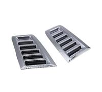 Car Front Bonnet Vent Compatible With BMW For E39 E46 E53 2Pcs Universal Car Front Engine Hood Bonnet Vents Air Inlet Intake Louvers Hoods Parts