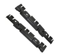 Car Front Bumper Bracket Compatible With Fiat 500 For Turbo 2013-2016 For Abarth 2012-2019 OEM 68074195AB 2Pcs Car Front Bumper Brackets Support Mount