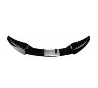 Car Front Bumper Canard Lip For BMW 1 Series E81 E82 E87 E88 LCI Standard 2008-2011 Lower Splitter Diffuser Exterior Kit Exterior Styling Of the Car(Gloss Black)