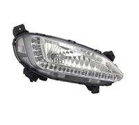 Car Front Bumper Fog Lamp For Hyundai For Santa Fe IX45 2013-2017 Car Right LED DRL Fog Light Auto Driving Lamp Daytime Running Light Bumper Lamp Front Fog Lamps