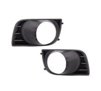Car Front Bumper Fog Lamp Light Trim Grille Cover Frame Lid Bezel Hood Compatible for Toyota Sequoia 2008-2017 2PCS 814820C021 814810C021