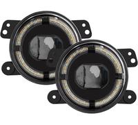 Car Front Bumper Fog Lamp Lights For Jeep Wrangler Unlimited JK 4doors 2007-2015,Car Fog Lamp Assembly Auto Exterior Accessories,C/TypeC