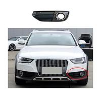 Car Front Bumper Fog Light Cover Frame Lid Fog Lamp Grille For A4 AR B8 B8.5 For Allroad For Quattro For Travel 2009-2015 Fog Light Grill(Left)