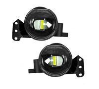 Car Front Bumper Fog Light For BMW E60 E90 E63 E46 323i 325i 525i Car Fog Lamp Assembly DRL Headlight LED White Lens Angel Eyes Halogen 12V