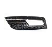 Car Front Bumper Fog Light Grille Cover For A4 B8.5 Standard Edition 2013-2016 Lamp Grill Left Right Honeycomb Mesh IPEVMLZ(Left)
