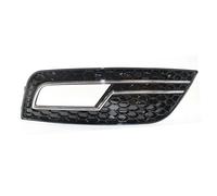 Car Front Bumper Fog Light Grille Cover For A4 B8.5 Standard Edition 2013-2016 Lamp Grill Left Right Honeycomb Mesh IPEVMLZ(Right)