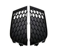 Car Front Bumper Fog Light Grille Honeycomb Mesh Fog Lamp Cover For A3 8V S-L S3 2017 2018 2019 2pcs