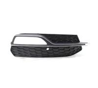 Car Front Bumper Fog Light Grille Honeycomb Mesh Lamp Cover For A3 S3 RS S-Line 2013-2016 8V3807681 8V3807682 CRRYUQWWM(Electroplating right)