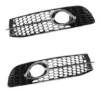 Car Front Bumper Fog Light Lamp Cover Grille For Audi A6 C6 For S-Line 2008-2011 4F0807681Q01C 4F0807682Q01C