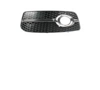 Car Front Bumper Fog Lights Cover Frame Fog Lamp Grille Grill Headlights Protector Cover Lamp Hood Compatible For Audi Q5 S-line 2009-2012(Left)