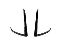 Car front bumper For Tesla for Model Y 2019 2020 2021 2022 2023 2024 Front Bumper Splitter Spoiler Body Fog Light Cover Decorative(For Y Carbon Look)