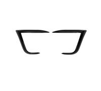 Car front bumper For Tesla ModelY Juniper 2025 Body Spoiler split Front Bumper Anti-Collision Lip Fog Light Wind Blade(Wind Blade Bright)