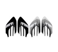 Car Front Bumper Grill 2x Car Fog Light Grill Air Vent Cover For Benz For GLE Class For W167 For C167 For GLE450 For GLE53 For AMG 2024+ Radiator Grilles(Glossy Black)