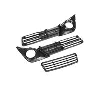 Car Front Bumper Grill 3Pcs Front Bumper Lower Grille Fog Lamp Cove Kit Fog Lamp Bezel For Toyota For Camry For SE 2012 2013 2014 Radiator Grilles