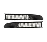 Car Front Bumper Grill Air Inlet Vent Grille Cover Split Type Front Bumper Grill Guard Matte Black Air Intake Grille Cover Replacement for 2017 to 2023