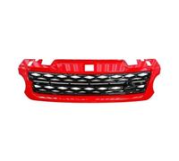 Car Front Bumper Grill Car Front Bumper Upper Grille Mesh Grill For Land For Rover For Range For Rover For Sport For L494 2014 2015 2016 2017 Radiator Grilles(Red black)