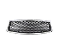Car Front Bumper Grill Car Honeycomb Grill Front Bumper Center Upper Mesh Grille For Infiniti For Q50 For Q50S 2018 2019 2020 2021 2022 2023 Radiator Grilles(Chrome)