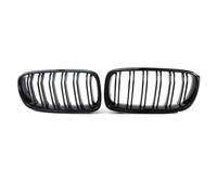 Car Front Bumper Grill Grille Grilles For BMW 3 Series F30 F31 F35 2011-2019 Kidney Grilles Grill,Double Line Black