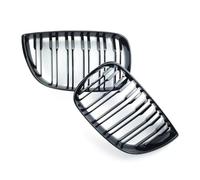 Car Front Bumper Grill Grille Grilles For BMW E81 E87 2004-2007 Kidney Grilles Grill,Glossy Black