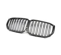 Car Front Bumper Grill Grille Grilles For BMW X5 G05 2018-23 Kidney Grilles Grill,Gloss Carbon