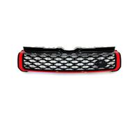 Car Front Bumper Grille Honeycomb Mesh For Land Rover For Range Rover For Evoque L538 2011 2012 2013-2018 Car Front Grilles(Black And Red)