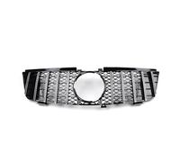 Car Front Bumper Grille Radiator Hood Grille For Benz For ML Class For W164 For ML320 For ML350 For ML550 2005 2006 2007 2008 Centre Front Main Grille(Chrome)