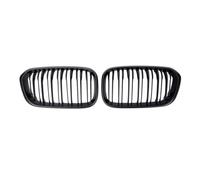 Car Front Bumper Grilles Kidney Racing Grill For BMW For 1 Series F20 F21 LCI 120i 2015-2017 Double Slat Replacement Grille Car Front Grill(Matte Black.)