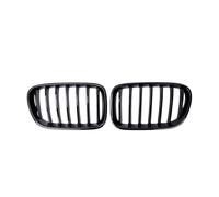 Car Front Bumper Hood Grilles For X3 F25 2010 2011 2012 2013 Single And Double Line Style Upper Grills Car Bumper Grille Cover